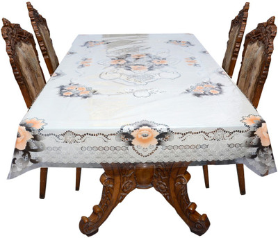 

The Trendy Printed 8 Seater Table Cover(Multicolor, PVC)