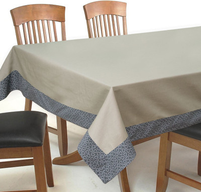 

Elan Solid 4 Seater Table Cover(White, Cotton)
