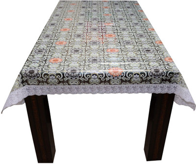 

The Trendy Printed 4 Seater Table Cover(Multicolor, PVC)
