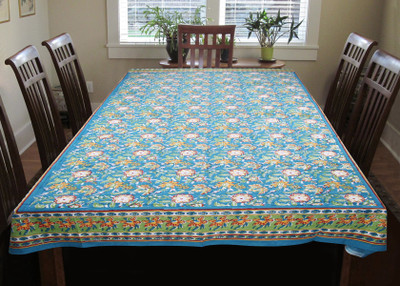 

Coco Bee Floral 6 Seater Table Cover(Multicolor, Cotton)