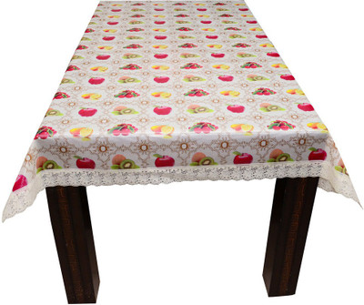 

The Trendy Printed 4 Seater Table Cover(Multicolor, PVC)