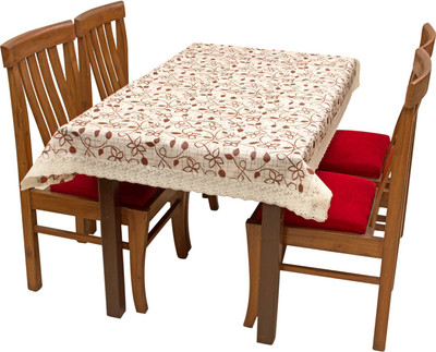 

Rajri Decor Printed 6 Seater Table Cover(Multicolor, PVC)