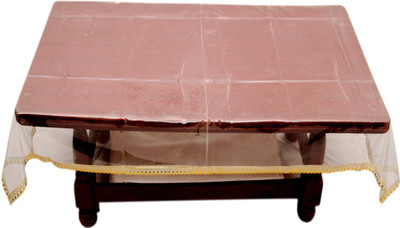 

E-Retailer Abstract 4 Seater Table Cover(Transparent, PVC)