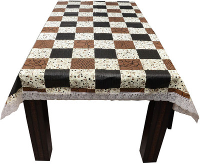 

The Trendy Printed 4 Seater Table Cover(Multicolor, PVC)