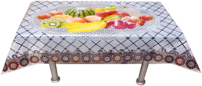 

The Trendy Printed 4 Seater Table Cover(Multicolor, PVC)