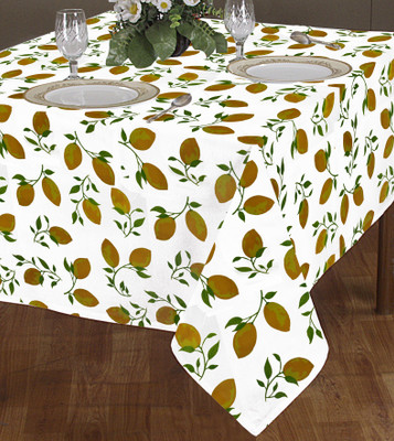 AIRWILL Printed 2 Seater Table Cover(Multicolor, Cotton)