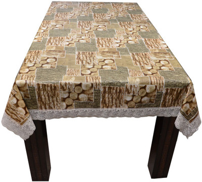 

The Trendy Printed 4 Seater Table Cover(Multicolor, PVC)