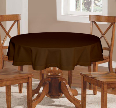 

Lushomes Solid 6 Seater Table Cover(Brown, Cotton)