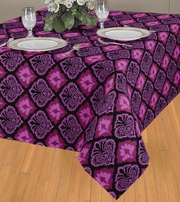 

Elan Printed 6 Seater Table Cover(Purple, Cotton)