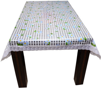 

The Trendy Printed 4 Seater Table Cover(Multicolor, PVC)