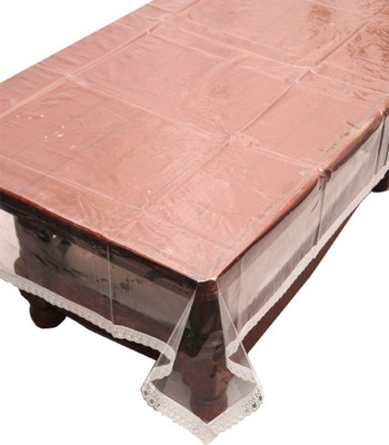 

E-Retailer Printed 4 Seater Table Cover(White, PVC)