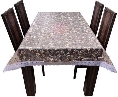 

The Trendy Printed 6 Seater Table Cover(Multicolor, PVC)