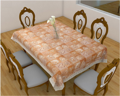 

Rajri Decor Printed 6 Seater Table Cover(Multicolor, PVC)