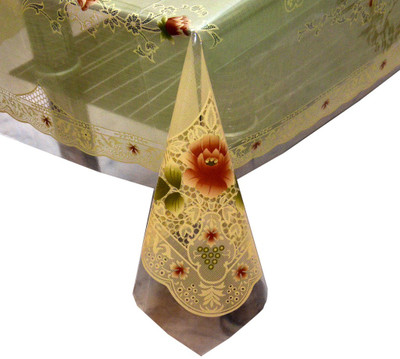 

The Trendy Printed 4 Seater Table Cover(Multicolor, PVC)