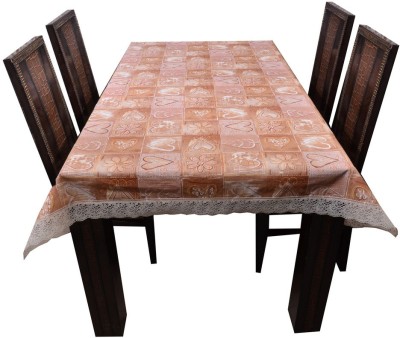 

The Trendy Printed 6 Seater Table Cover(Multicolor, PVC)