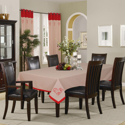

Elan Embroidered 8 Seater Table Cover(Multicolor, Cotton)