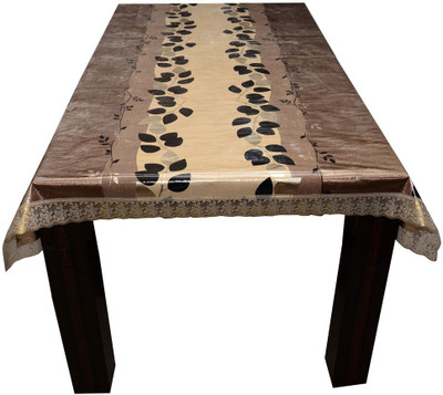 The Trendy Printed 4 Seater Table Cover(Multicolor, PVC)