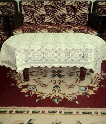 

Amita Home Furnishing Floral 6 Seater Table Cover(Yellow, Polyester)