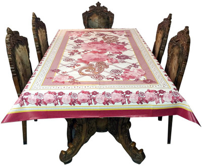 

The Trendy Printed 8 Seater Table Cover(Multicolor, PVC)