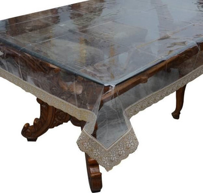 

Delfi Self Design 4 Seater Table Cover(Golden, PVC)