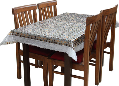 

Rajri Decor Printed 6 Seater Table Cover(Multicolor, PVC)
