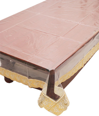 

E-Retailer Solid 4 Seater Table Cover(White, PVC)