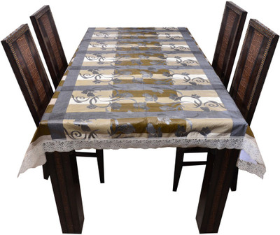 

The Trendy Printed 8 Seater Table Cover(Multicolor, PVC)