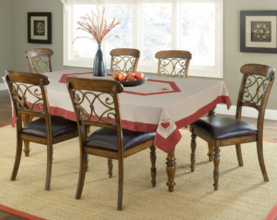 

Elan Printed 6 Seater Table Cover(Multicolor, Cotton)