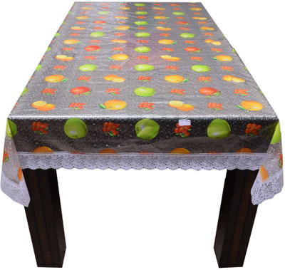 

The Trendy Printed 4 Seater Table Cover(Multicolor, PVC)