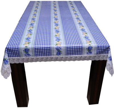 

The Trendy Printed 4 Seater Table Cover(Multicolor, PVC)