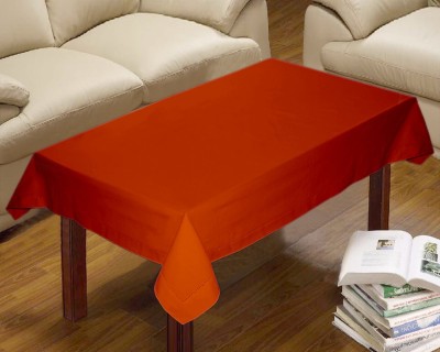 

Lushomes Solid 4 Seater Table Cover(Red, Cotton)