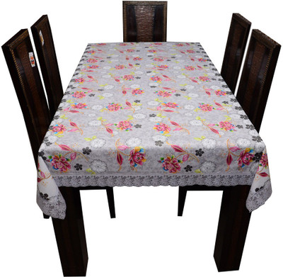

The Trendy Printed 8 Seater Table Cover(Multicolor, PVC)