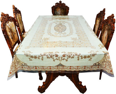 

The Trendy Printed 8 Seater Table Cover(Multicolor, PVC)