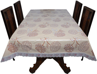 

The Trendy Floral 8 Seater Table Cover(Multicolor, PVC)