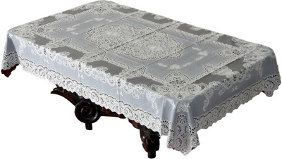 

Katwa Clasic Floral 2 Seater Table Cover(Brown, PVC)