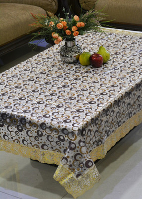 

Freely Floral 6 Seater Table Cover(Multicolor, PVC)