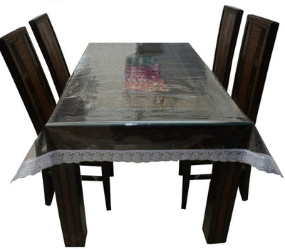 

Rajri Decor Solid 6 Seater Table Cover(Transparent, Vinyl)