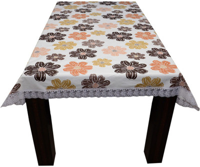 

The Trendy Printed 4 Seater Table Cover(Multicolor, PVC)