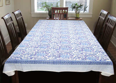 

Coco Bee Floral 6 Seater Table Cover(Multicolor, Cotton)