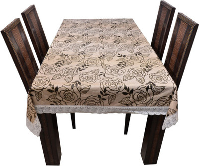 

The Trendy Printed 6 Seater Table Cover(Multicolor, PVC)