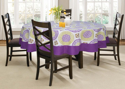 

Lushomes Printed 6 Seater Table Cover(Multicolor, Cotton)