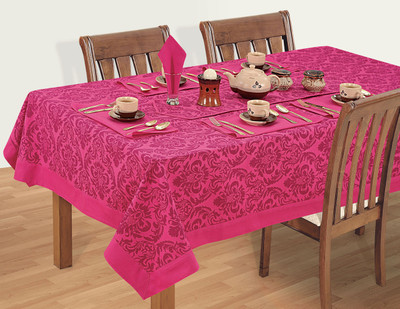 

Swayam Printed 12 Seater Table Cover(Red, Cotton)