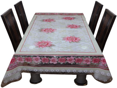 

The Trendy Printed 6 Seater Table Cover(Multicolor, PVC)