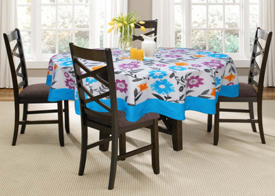 

Lushomes Printed 6 Seater Table Cover(Multicolor, Cotton)