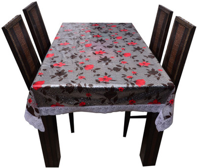 

The Trendy Printed 6 Seater Table Cover(Multicolor, PVC)