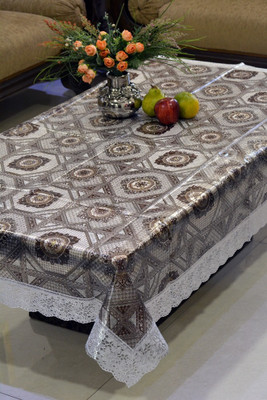

Freely Floral 6 Seater Table Cover(Multicolor, PVC)