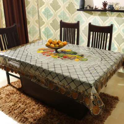 

Home Candy Floral 6 Seater Table Cover(Multicolor, Vinyl)