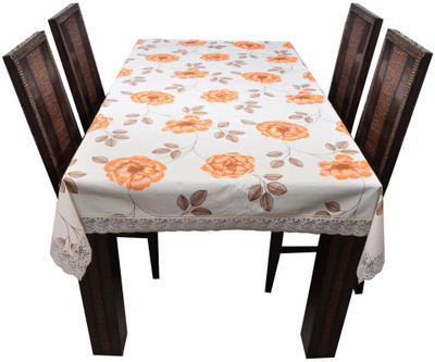 

The Trendy Printed 6 Seater Table Cover(Multicolor, PVC)