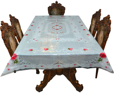 

The Trendy Printed 8 Seater Table Cover(Multicolor, PVC)