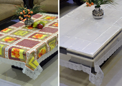

Freely Checkered 6 Seater Table Cover(Multicolor, PVC)